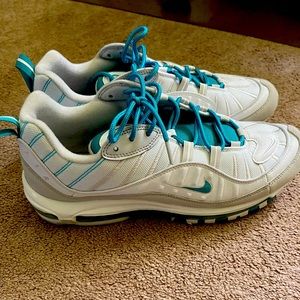 Size 12 - Nike Air Max 98 Teal 2018